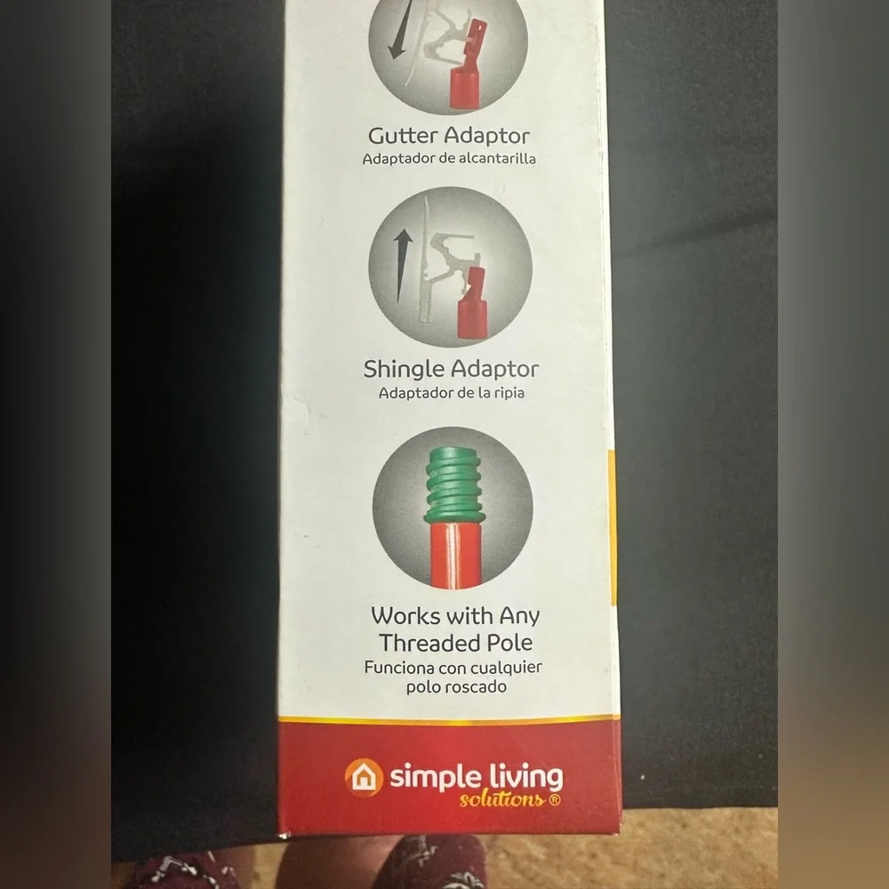 🌸 $3 if bundled - 25 Ladderless Light Clips Simple Living Solutions Smart Light